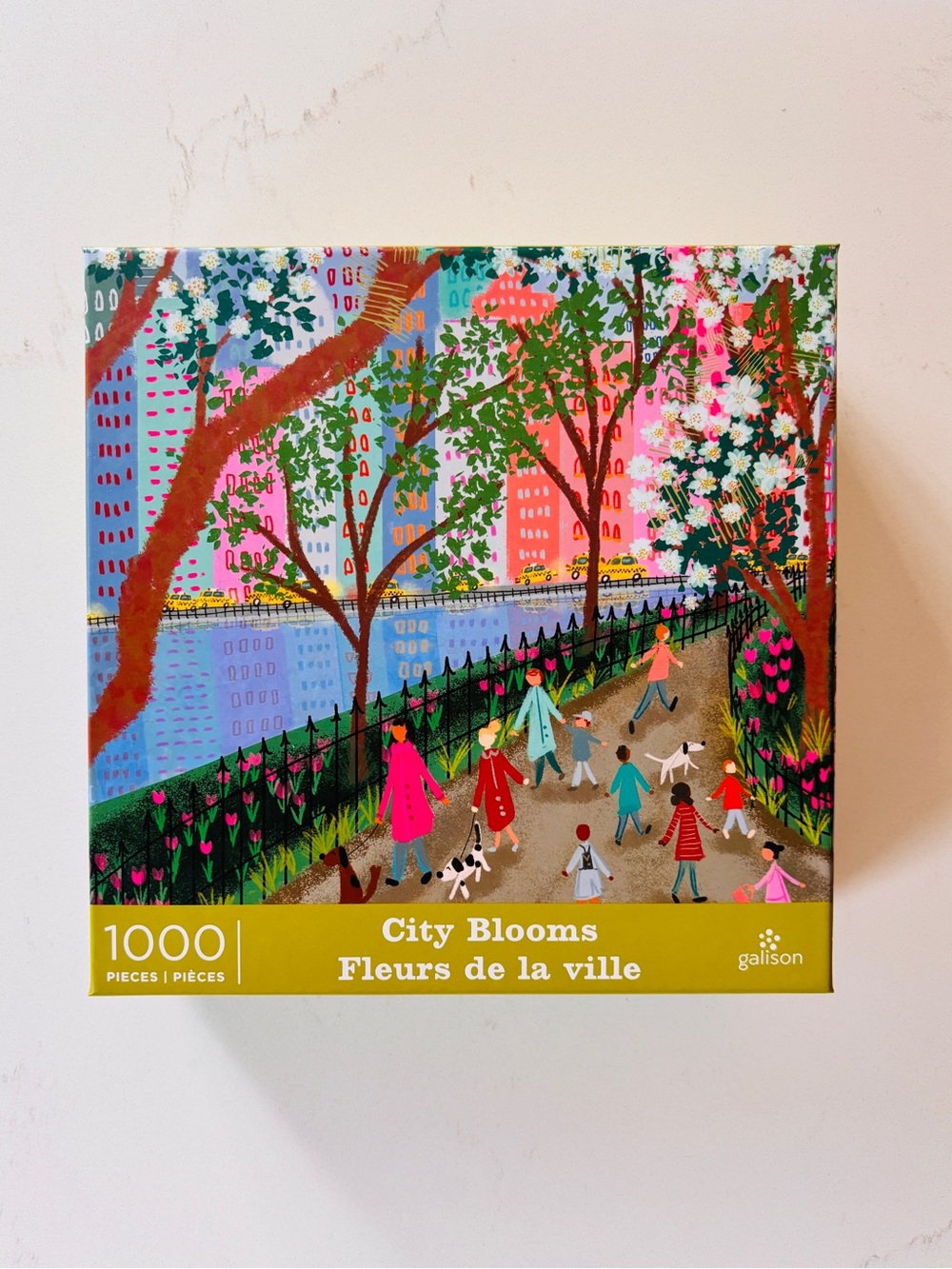 City Blooms 1000-Piece Jigsaw Puzzle